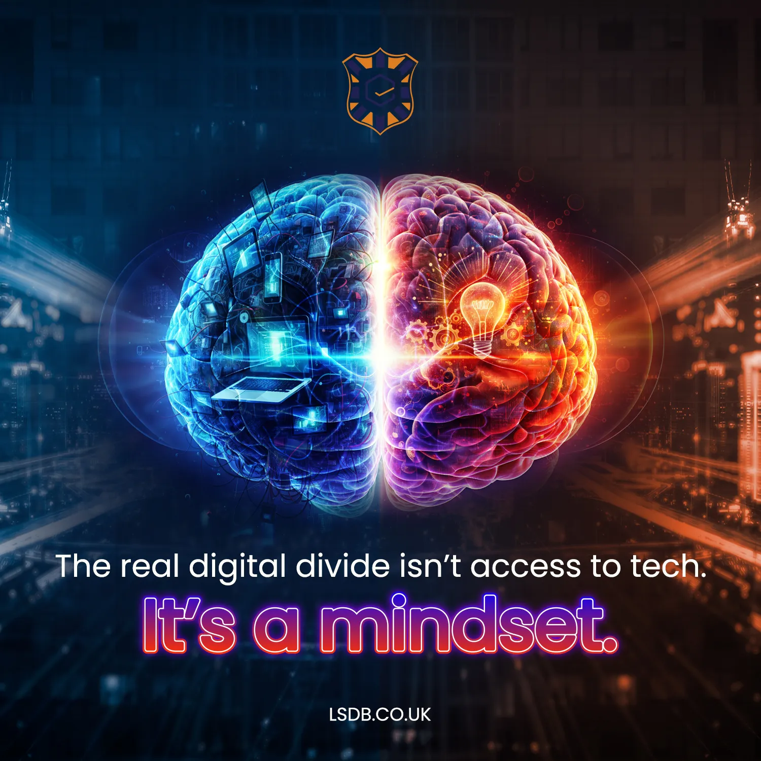 The real digital divide isn’t access to tech. It’s a mindset,