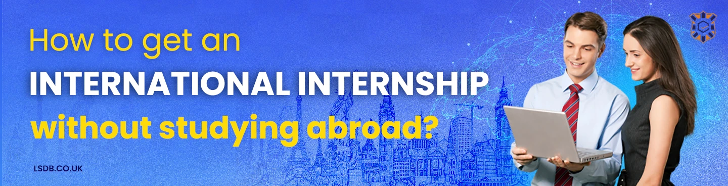 Students exploring an international internship opportunity online without studying abroad through LSDB’s Mastery program.