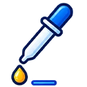 Icon representing the handheld gas and liquid sensor probe