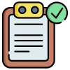 Fashion-tech platform outcomes vector icon