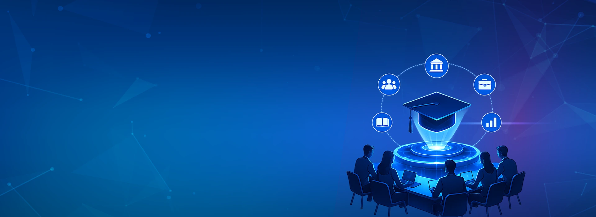 Banner image for LSDB UK collaboration for student upskilling showcasing students with UK background representing future-ready digital skills, employability training, and UK-certified foundation programmes for colleges and universities