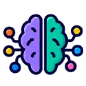 Icon representing training AI call agents on bank documentation