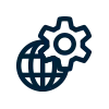 AI and digital technology vector icon representing advanced digital tools and artificial intelligence training included in LSDB Elite Membership for educationists, institutional leaders, entrepreneurs, and global professionals