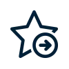 Rewards and collaboration vector icon representing LSDB Elite Membership benefits including professional collaborations, rewards programme access, networking opportunities, and global engagement for educationists and professionals