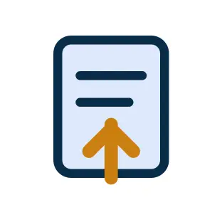 Icon representing document capture at the receiving dock