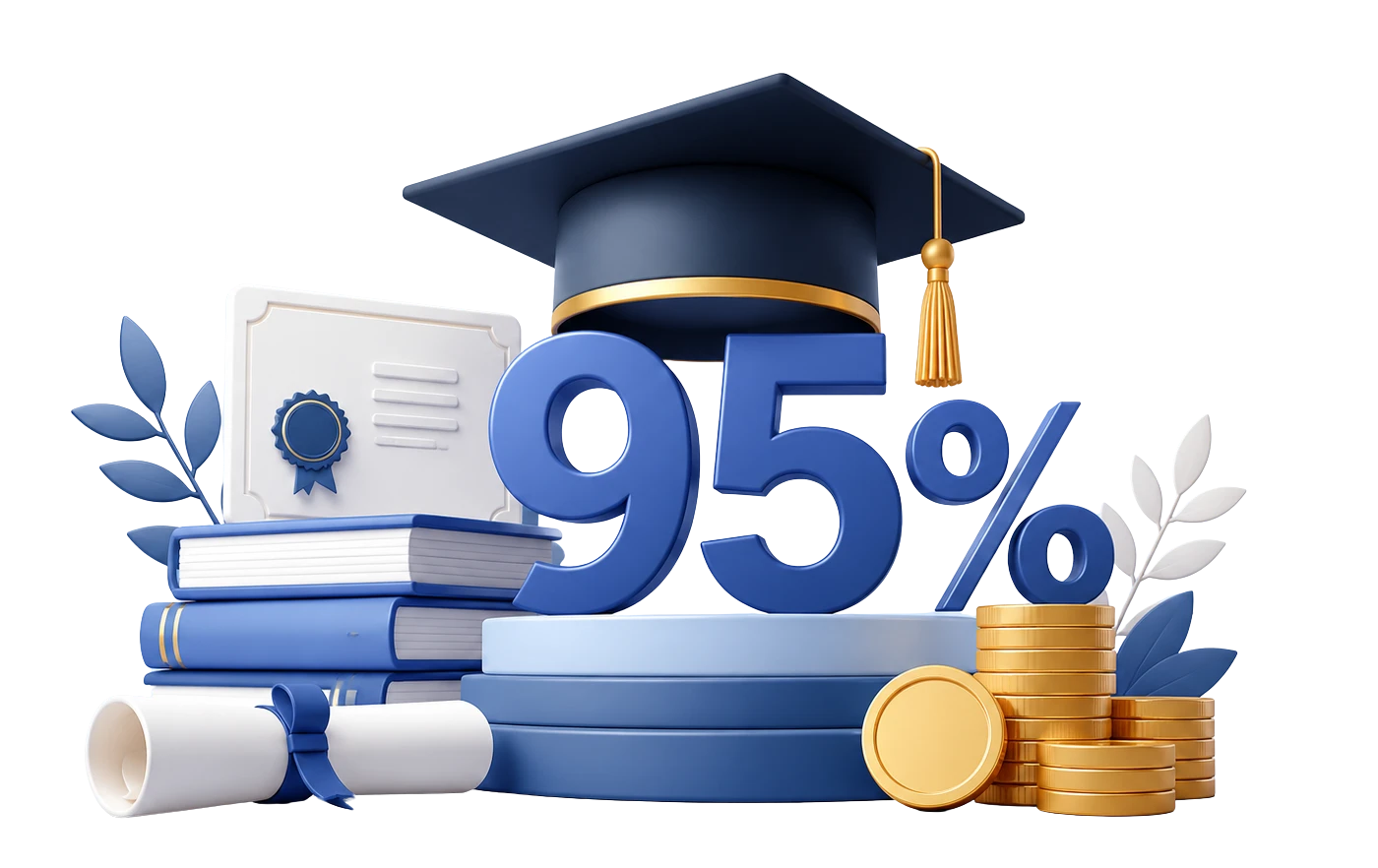 95% Scholarship
