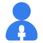 Conference speaker vector icon representing expert speaker sessions, industry insights, entrepreneurship learning and digital business knowledge at LSDB LIAC 2024