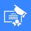 Certificate recognition vector icon representing entrepreneurs, CXOs, IT companies, universities, EdTech leaders and digital marketing agencies attending LSDB LIAC 2024 global conference