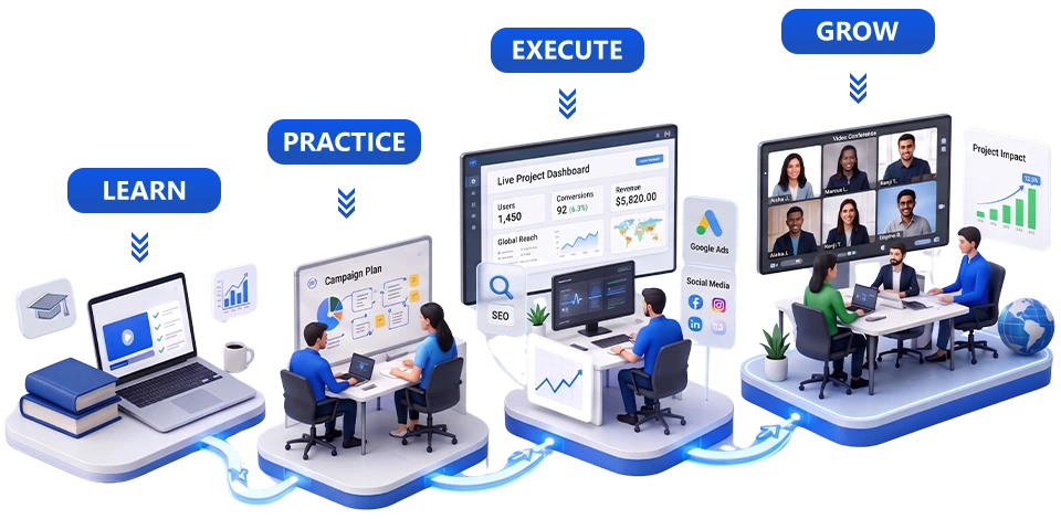 Journey from learning to career growth