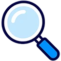 Icon representing identifying the root cause of counting errors