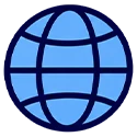 Icon representing multilingual support and audit trail scaling