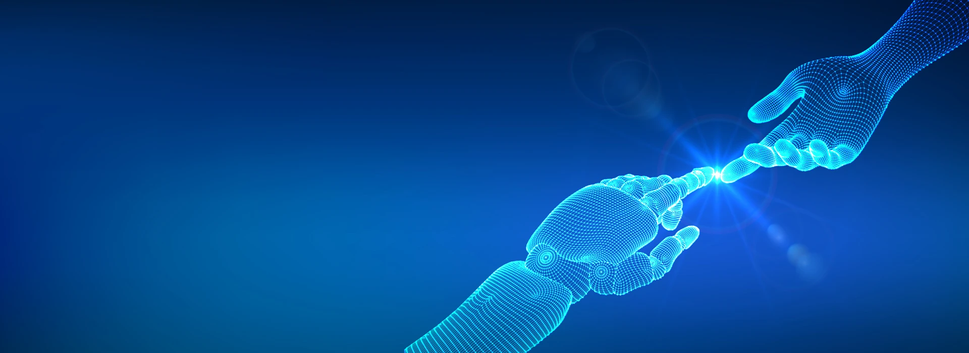 Advanced digital technology network with interconnected nodes and data streams