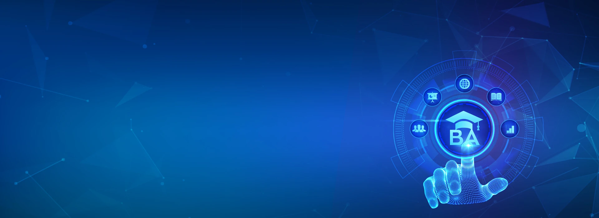 Professional in Digital essentials for business administration Program Creative promotional banner for the Professional in Digital essentials for business administration course showcasing modern digital tools.