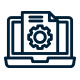 Professional in Digital Essentials for Operations vector icon