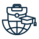 International Internship Training Programme vector icon