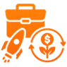 Student employability and entrepreneurship vector icon